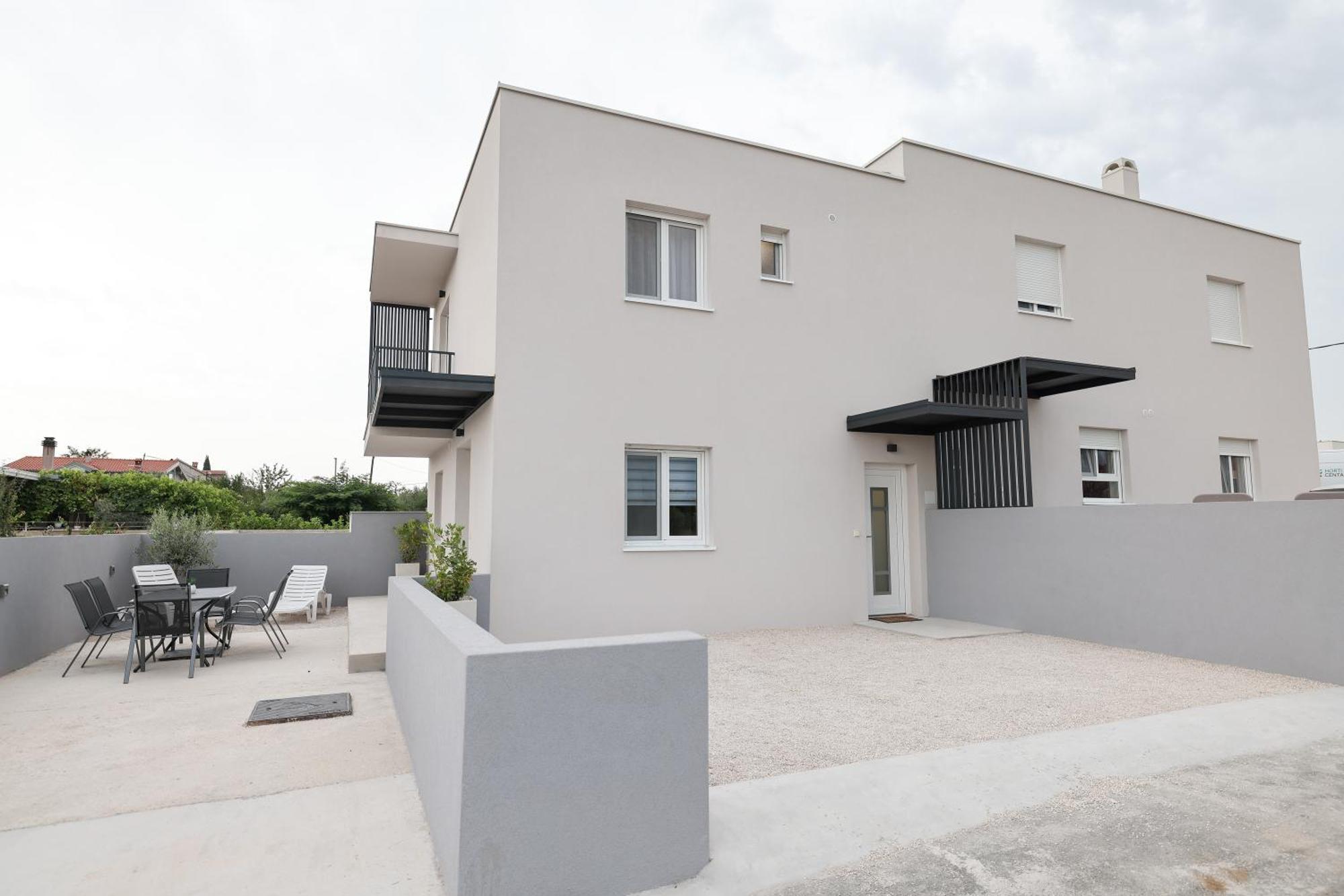 Duo Soles - Apartments With Private Parking Near Zadar Murvica  Luaran gambar